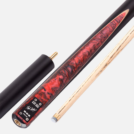 BCE Black Series – Mark Selby 3 piece Snooker Cue – Scarlet Red and Black (GMP-4)