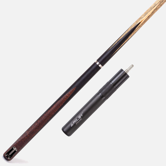Riley Elegance - 3/4 Cut Ash Snooker Cue with Telescopic Extension (RELE-20)