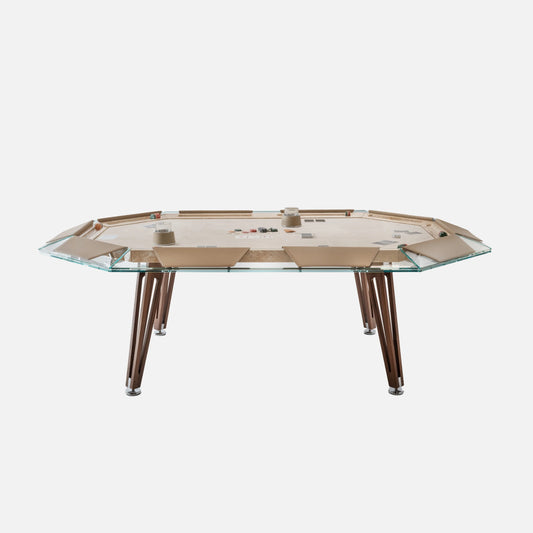 Unootto Wood Poker Table | Italian Craftsmanship