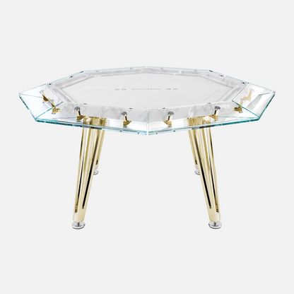 Unootto Gold Poker Table | Italian Craftsmanship