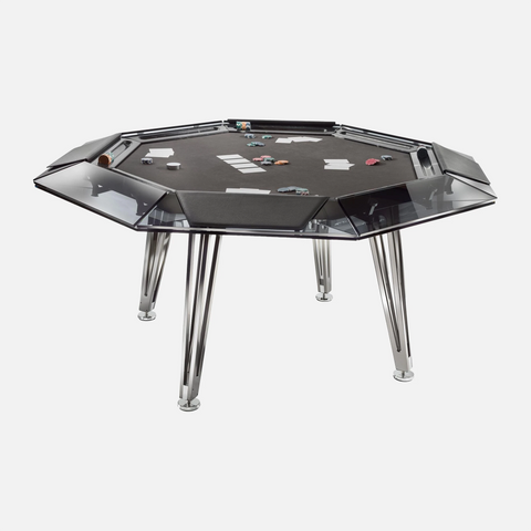 Unootto Marble Dark Edition Poker Table | Italian Craftsmanship