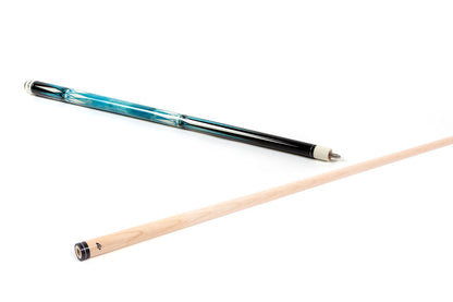 Riley - 58" 2pc Pool Cue - Decal butt/without protector/ without Centurion branding (RMP-1C)