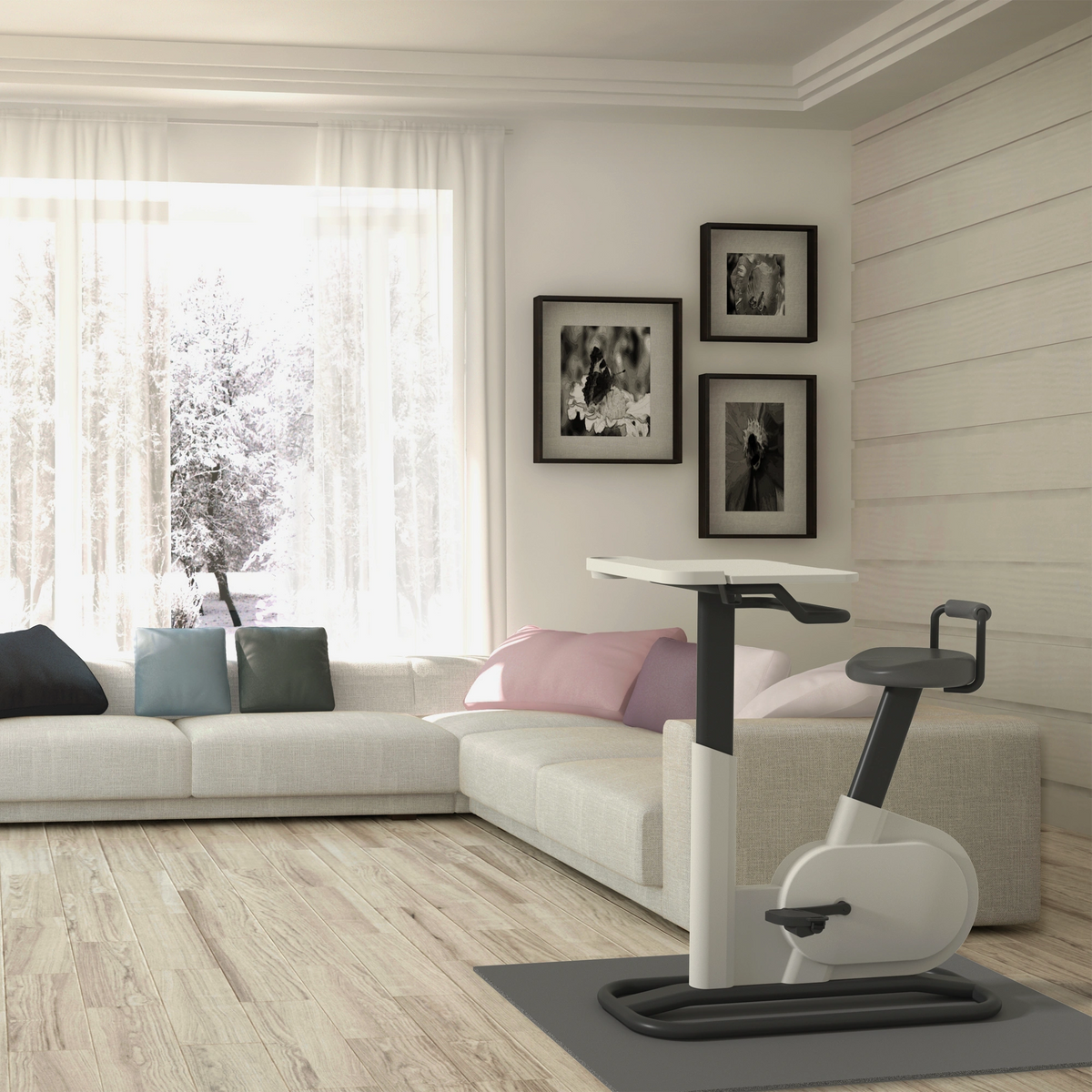 Acer eKinekt BD3 Bike Desk – Pedal-Powered Charging Workstation