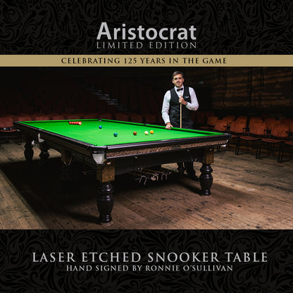 12ft Riley Aristocrat - Laser Etched Limited Edition Snooker Table