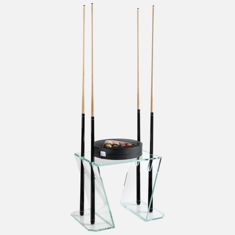 Verso Glass Cue Rack