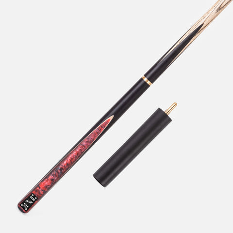 BCE Black Series – Mark Selby 3 piece Snooker Cue – Scarlet Red and Black (GMP-4)