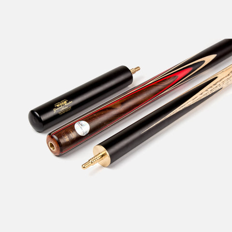 BCE 3 Piece Grand Master Snooker Cue and Hard Case 3/4 Cut (GM-100)