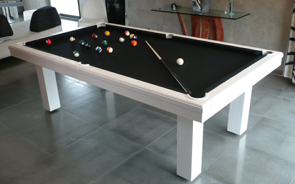 LEATHER Billiard Table