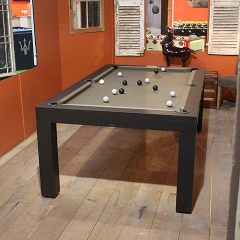 The Pearly - A 2-in-1 Solid Wood Pool and Dining Table