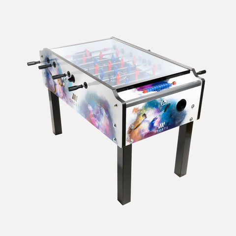 Foosball Table – Hobby Model (glass-covered)