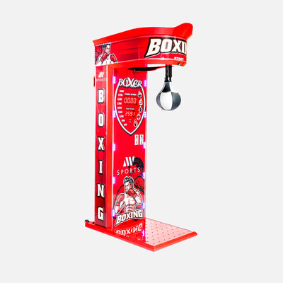 Punching Machine Rental Dubai - Boxer Punching Bag Game Hire UAE