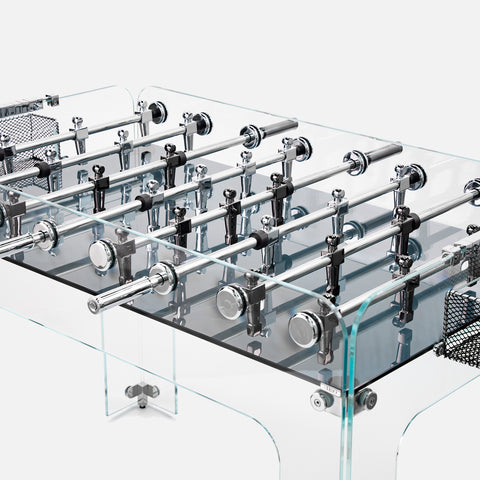 Glass Foosball Table