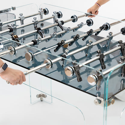 Glass Foosball Table