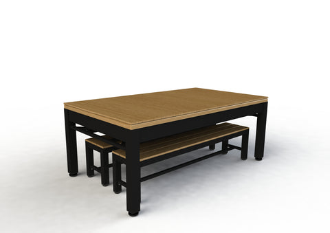 7ft Riley Continental - 2 in 1 Pool Diner - American Pool or English Pool