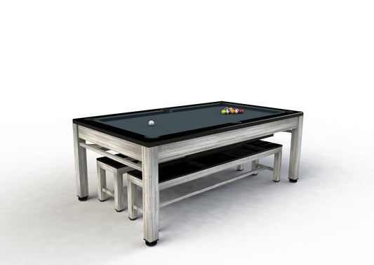 7ft Riley Continental - 2 in 1 Pool Diner - American Pool or English Pool