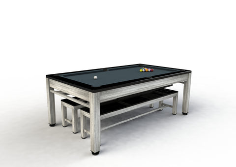 7ft Riley Continental - 2 in 1 Pool Diner - American Pool or English Pool