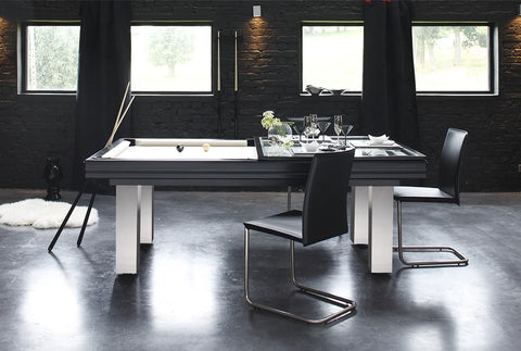 The LOFT: Stainless Steel Billiard Tables