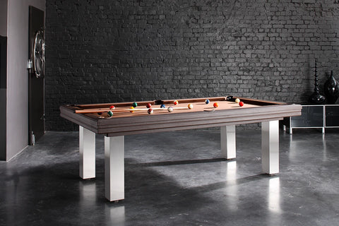 The LOFT: Stainless Steel Billiard Tables