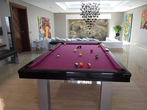 The LOFT: Stainless Steel Billiard Tables