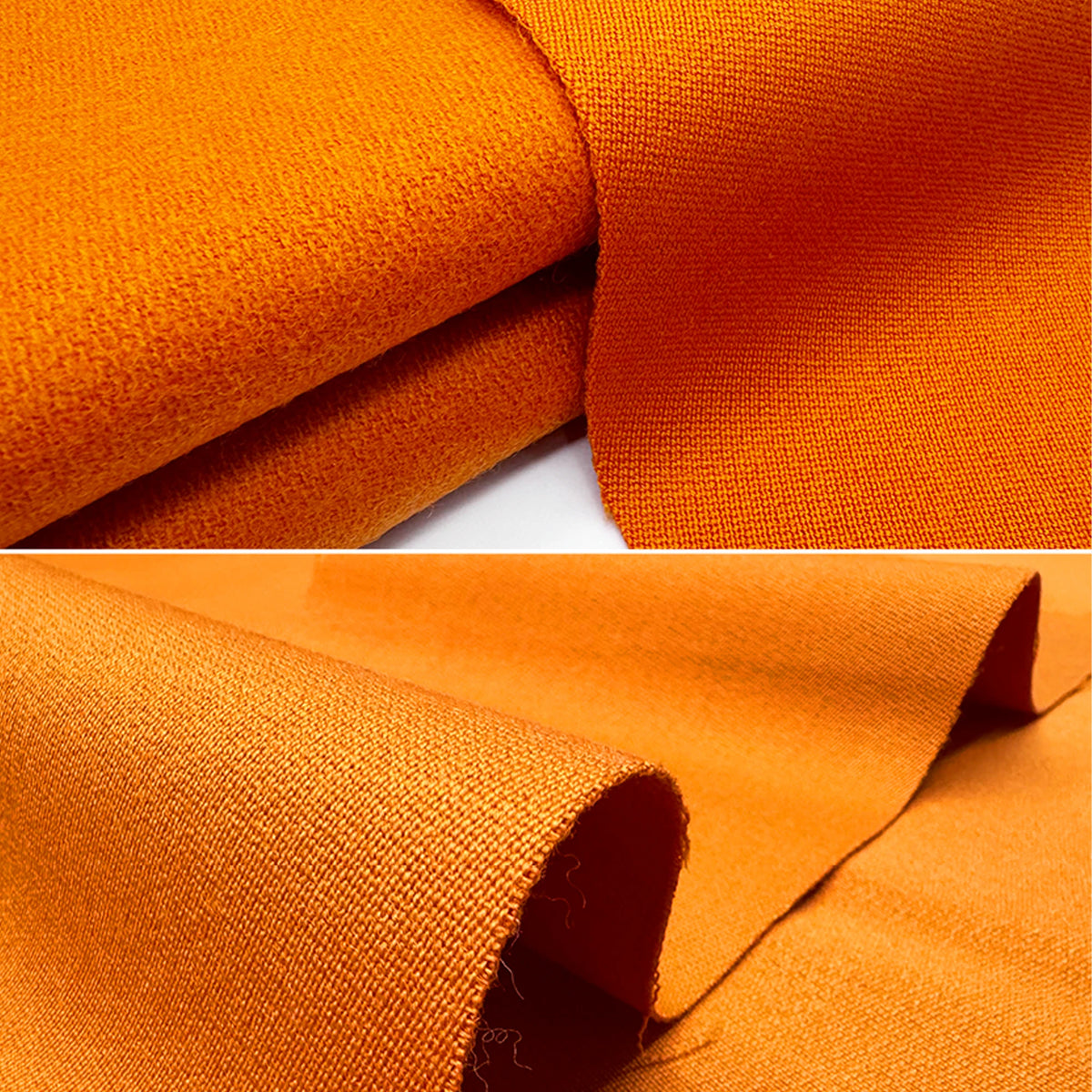Pool Table Worsted Cloth 9ft Set - Orange - Royal Series