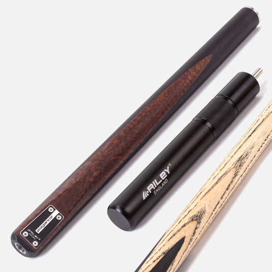 Riley Elegance - 3/4 Cut Ash Snooker Cue with Telescopic Extension (RELE-20)