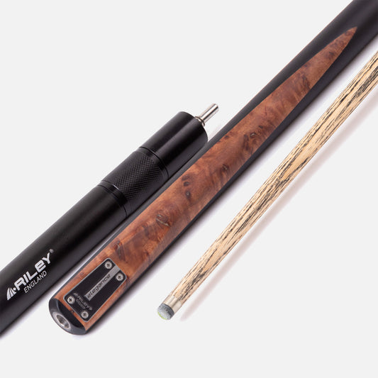 Riley Elegance 3/4 Cut Ash Snooker Cue with Telescopic Extension  (RELE-30)