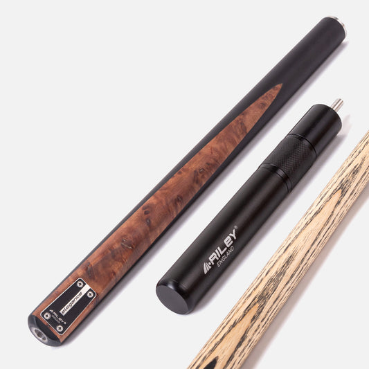 Riley Elegance 3/4 Cut Ash Snooker Cue with Telescopic Extension  (RELE-30)