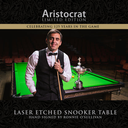 12ft Riley Aristocrat - Laser Etched Limited Edition Snooker Table