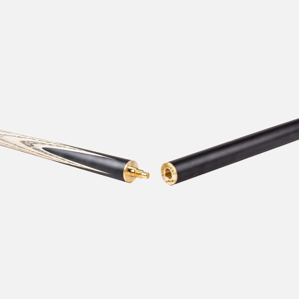 Riley England 3-Piece English Pool Cue – 3/4 Cut, 9mm Tip, Ash (RES-7FR)