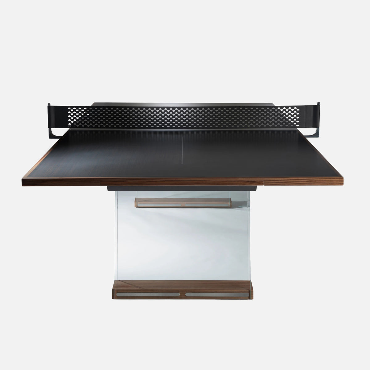 Scambio - Glass and Oak Ping Pong Table
