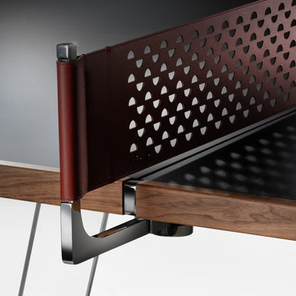 Scambio - Glass and Oak Ping Pong Table