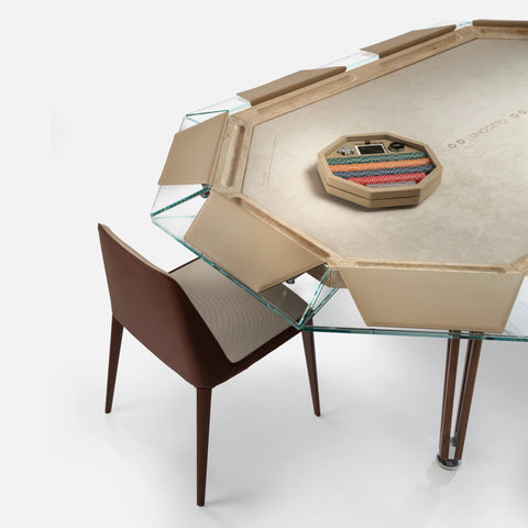 Unootto Wood Poker Table | Italian Craftsmanship