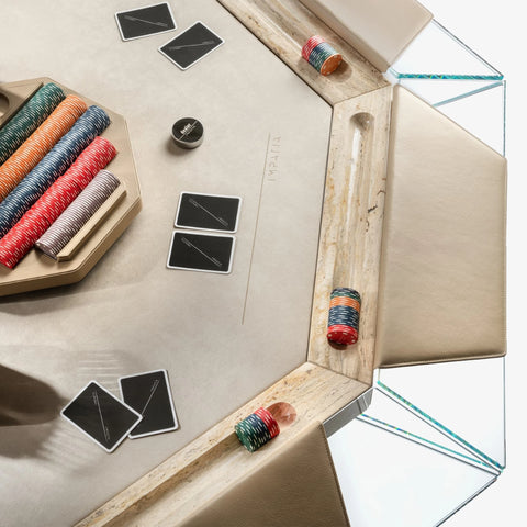 Unootto Wood Poker Table | Italian Craftsmanship
