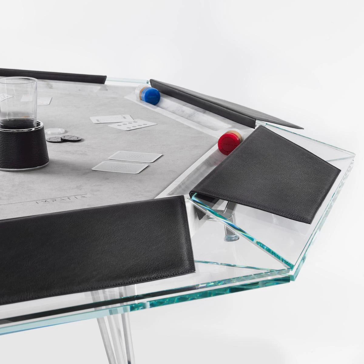 Unootto Marble Poker Table | Italian Craftsmanship