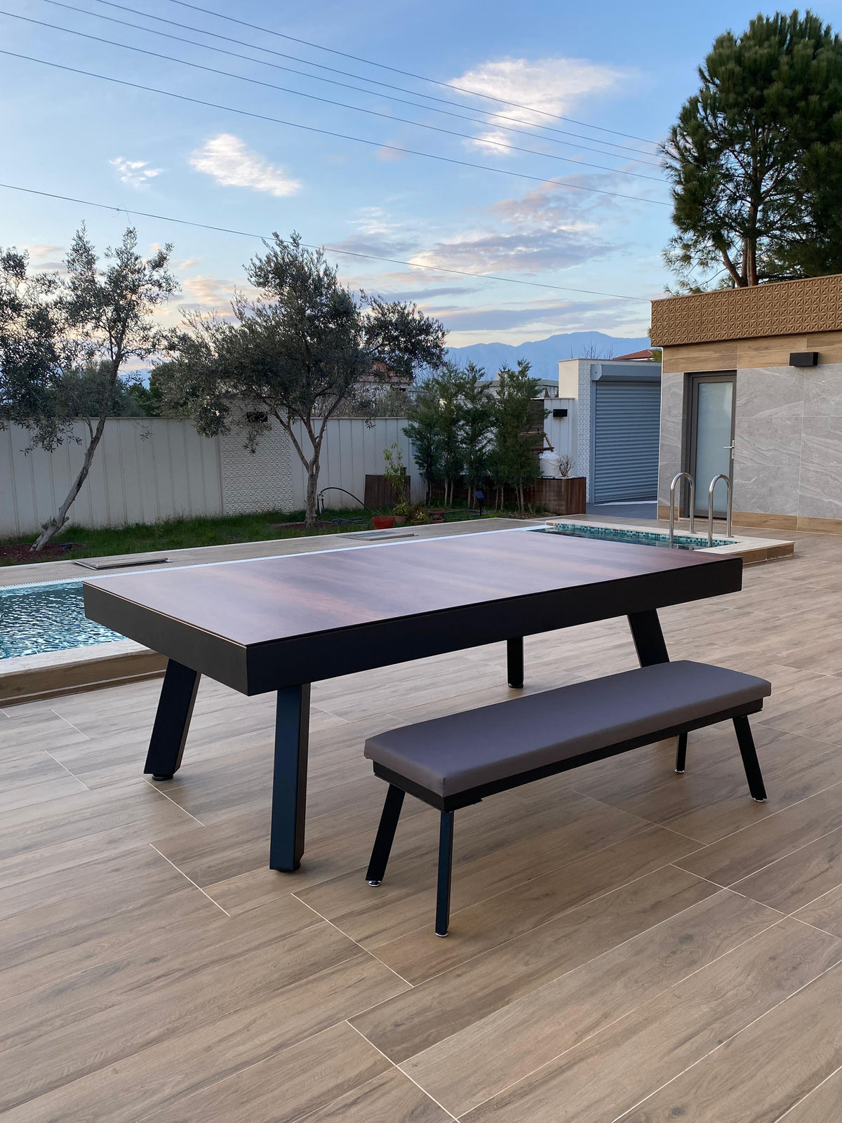 7ft Truva 3in1 Outdoor Billiard Table