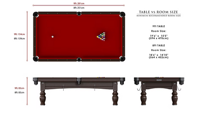 Riley Aristocrat American Pool Table