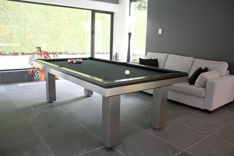 FULL LOFT Pool Table | Premium Stainless Steel Design