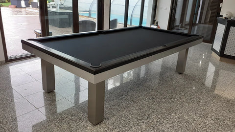 FULL LOFT Pool Table | Premium Stainless Steel Design