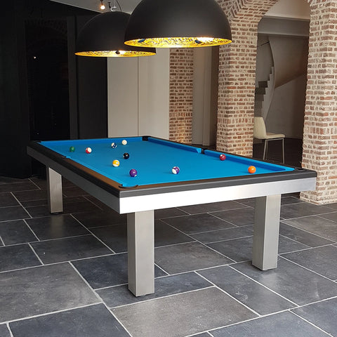 FULL LOFT Pool Table | Premium Stainless Steel Design