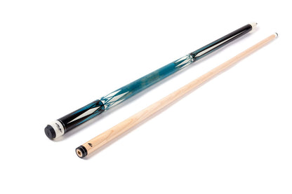 Riley - 58" 2pc Pool Cue - Decal butt/without protector/ without Centurion branding (RMP-1C)