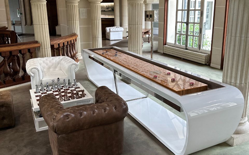 Blacklight Shuffleboard