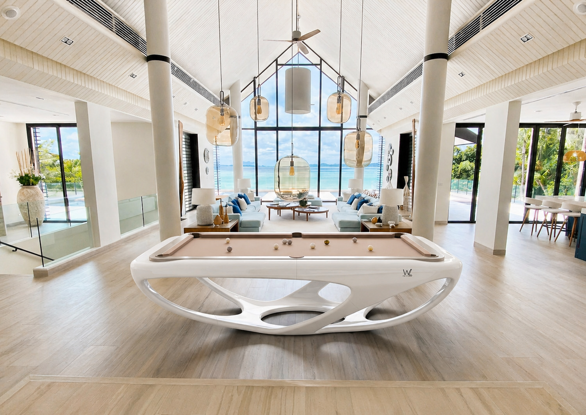 WHITELIGHT Billiard Table