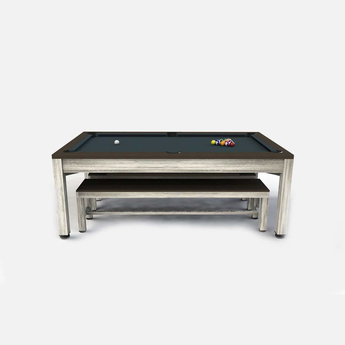 7ft Riley Neptune - 3 in 1 Outdoor Pool Diner & Table Tennis Table
