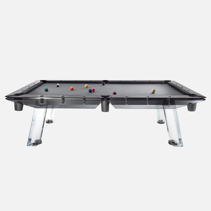 glass pool table