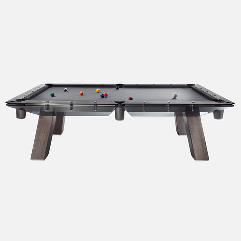 glass pool table, luxury pool table