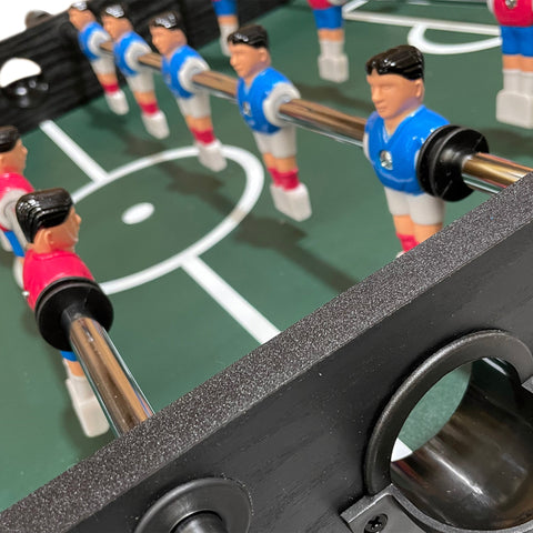Riley Foosball BCE 4ft 6in Folding Soccer Table Beech Veneer