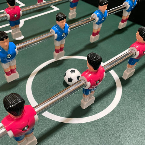 Riley Foosball BCE 4ft 6in Folding Soccer Table Beech Veneer