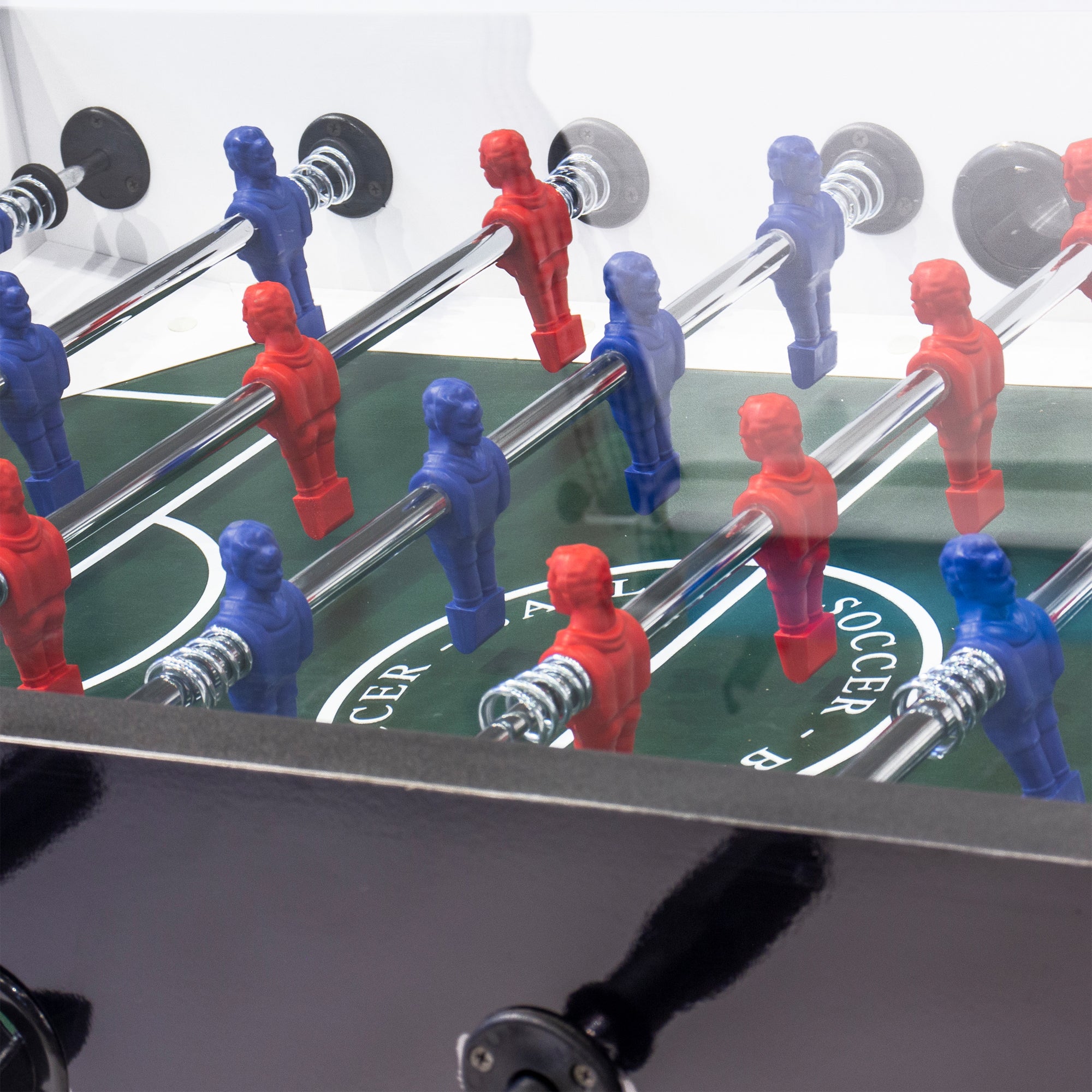 Glass covered Foosball Table Best foosball tables in Dubai ADW SPORTS