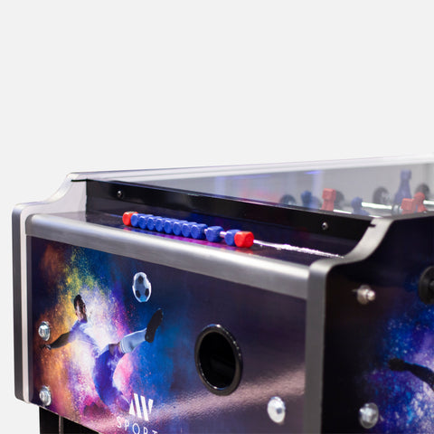 Foosball Table – Hobby Model (glass-covered)