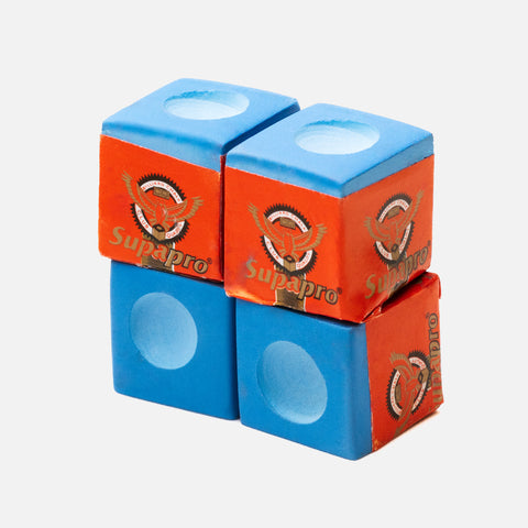 SUPAPRO Blue Chalk (4 cubes)